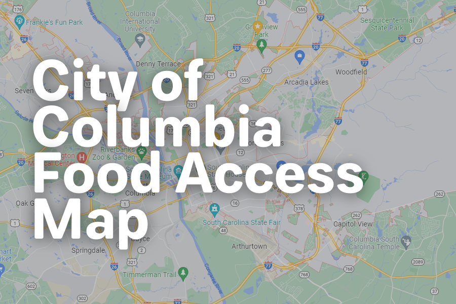 City of Columbia and the Columbia Food Policy Committee have created a Food Access Map