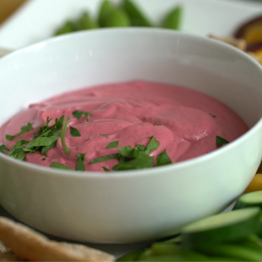 Beet Yogurt Dip FoodShare South Carolina