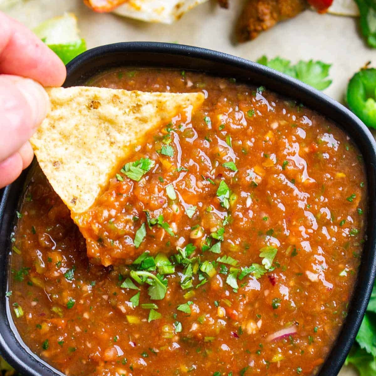 5Minute Blender Salsa FoodShare South Carolina