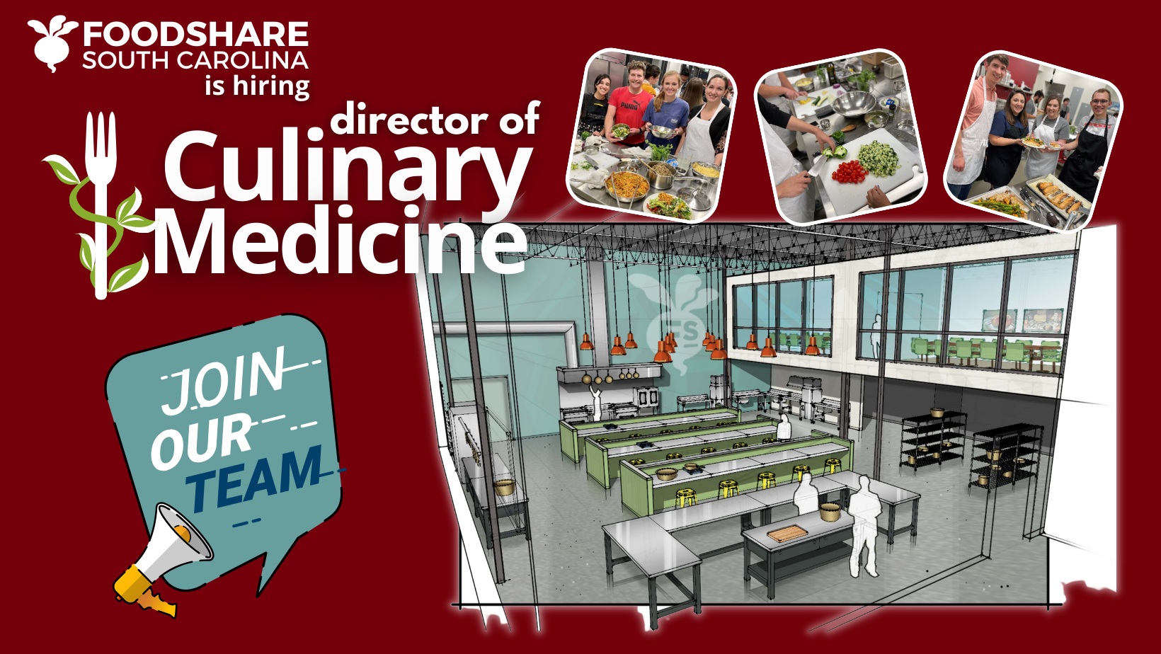 FoodShare South Carolina is Seeking Applicants for Director of Culinary Medicine