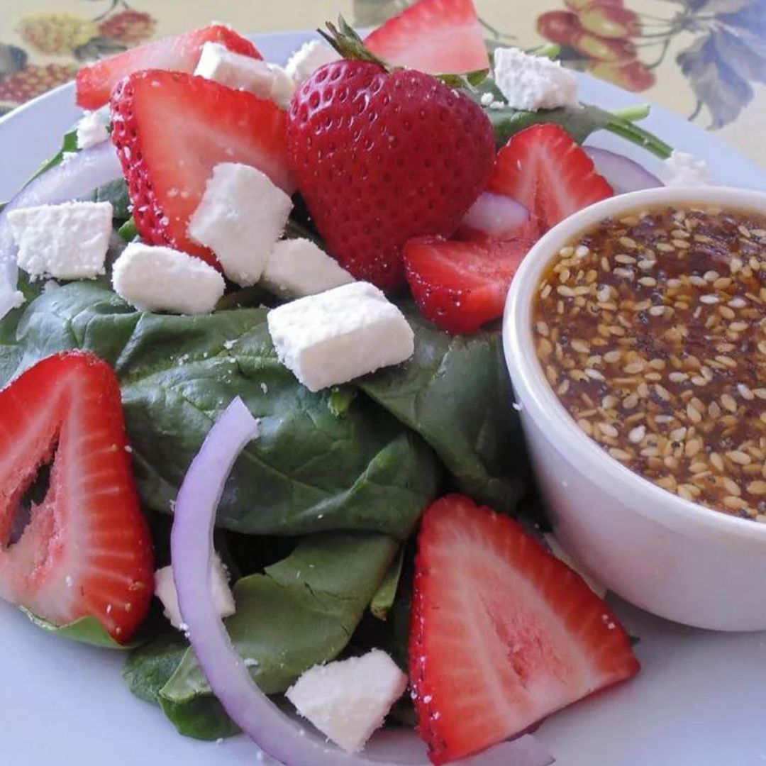 Strawberry Spinach Feta Salad FoodShare South Carolina