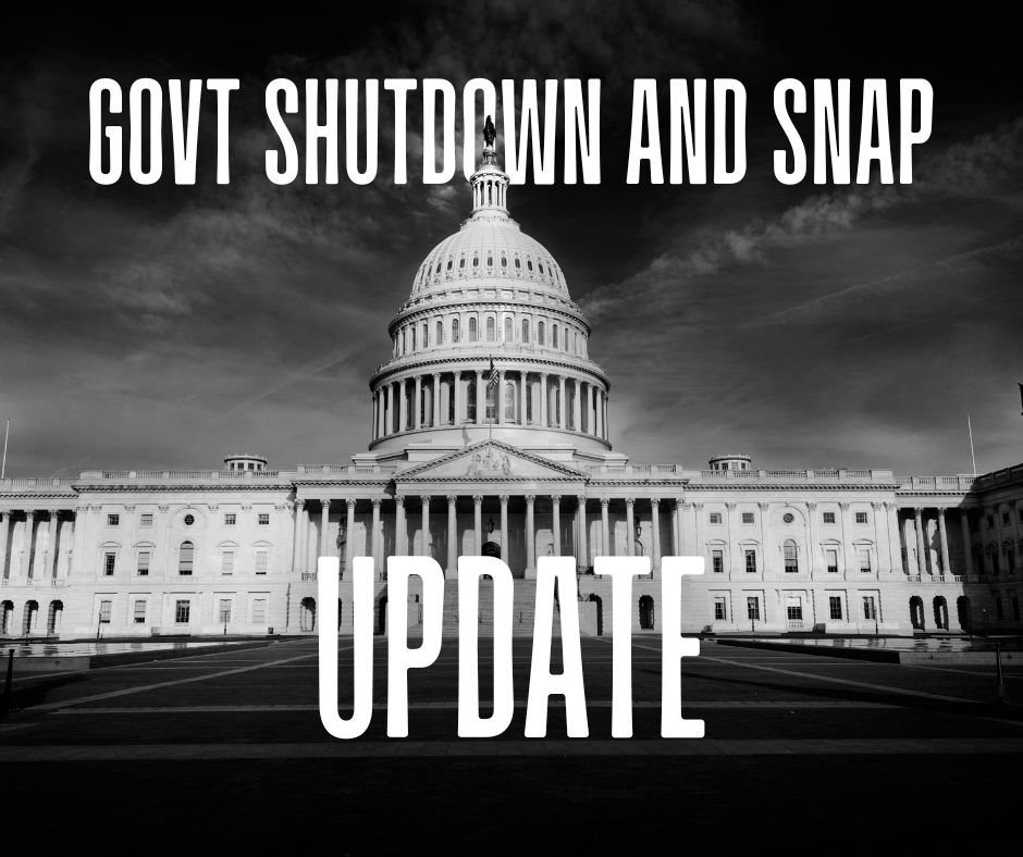Federal Government Shutdown & SNAP: An Update